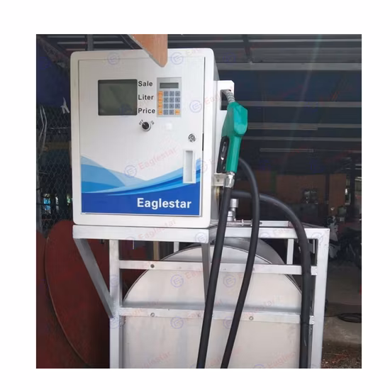 Mobile Fuel Station Fuel Pump Dispenser Hot Selling Single Nozzle Fuel Dispenser for Sale