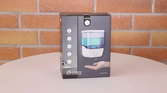 Distributeur automatique de savon liquide à capteur mains libres Svavo