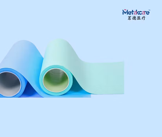 Sterilization Medical Coated Crepe Wrapping Paper Green Disposable Professional Equipment