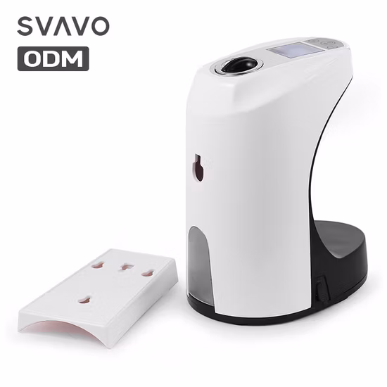 Distributeur de savon en aérosol à capteur suspendu au mur avec conception de dose réglable