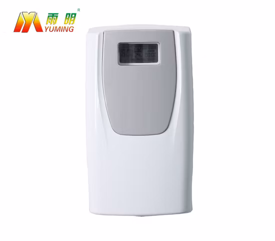 Distributeur de désinfectant pour urinoir à LED programmable de grande capacité blanc/noir pour toilettes